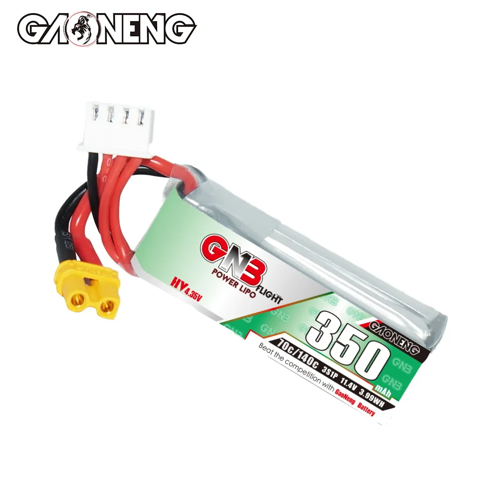 Baterai LiPo Gaoneng GNB 350mA - Drone Backpack ulasan dan harga