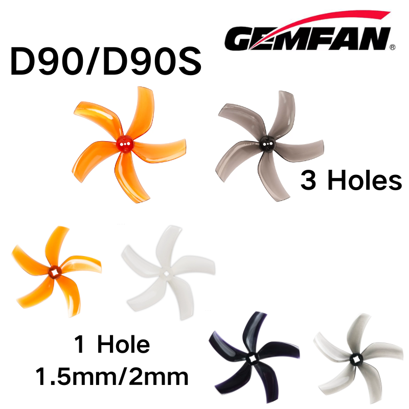 D90 5 Baling-Baling Bilah D90- - Drone Backpack ulasan dan harga